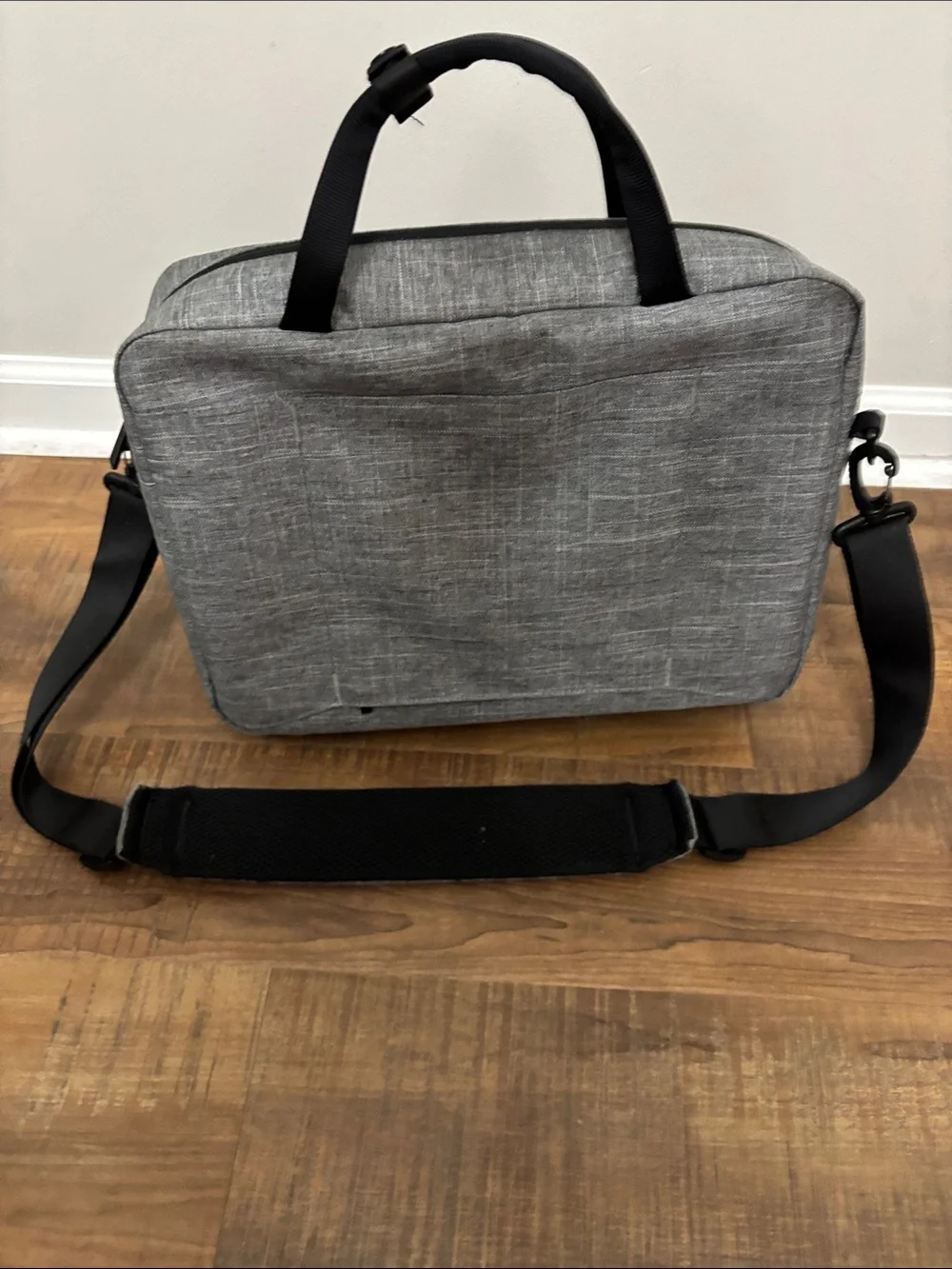 Herschel messenger bag Tech Gibson 18 L Grey Men's Laptop Briefcase travel